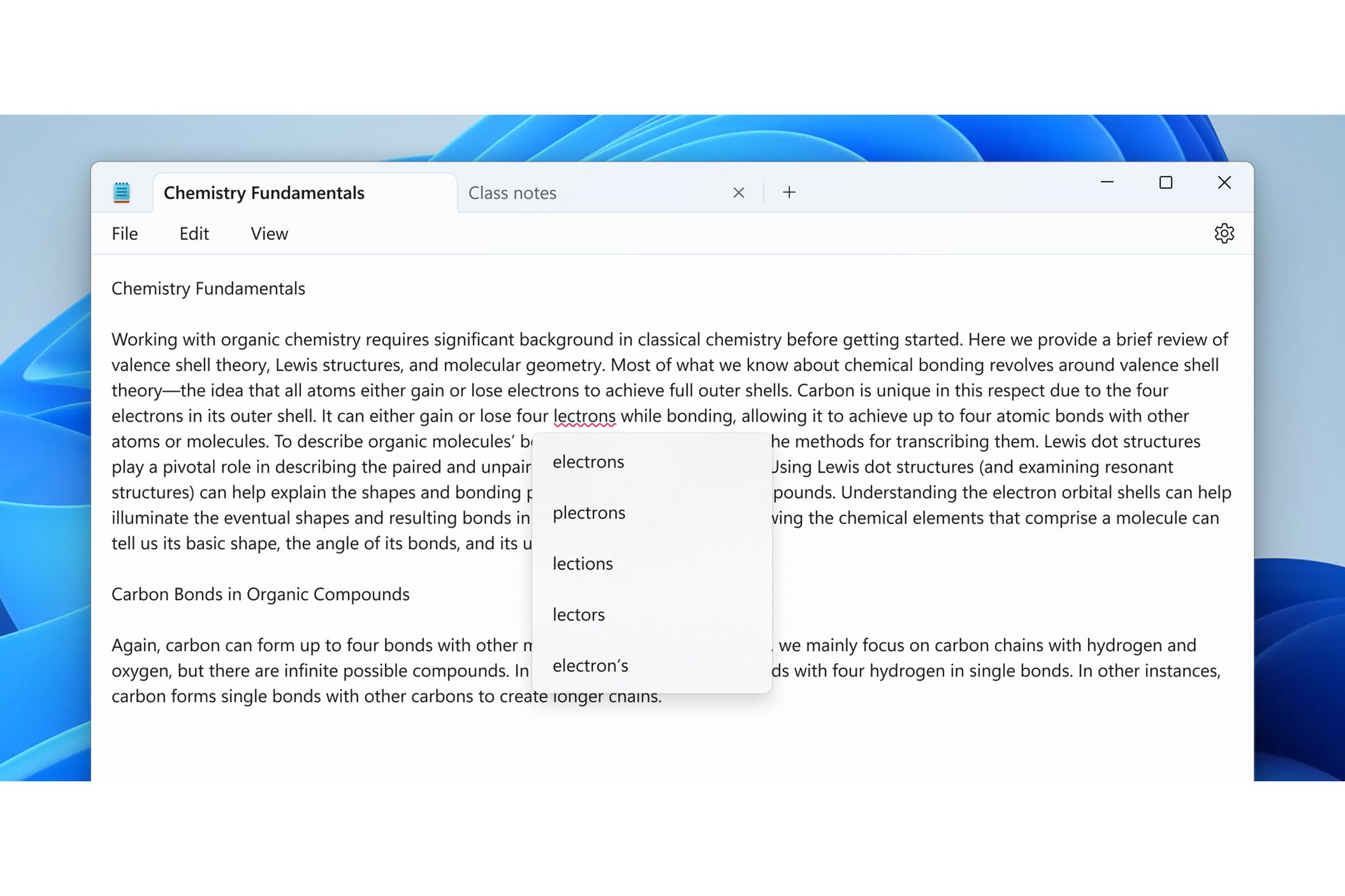 Notepad in Windows 11 is finally getting a spellcheck feature