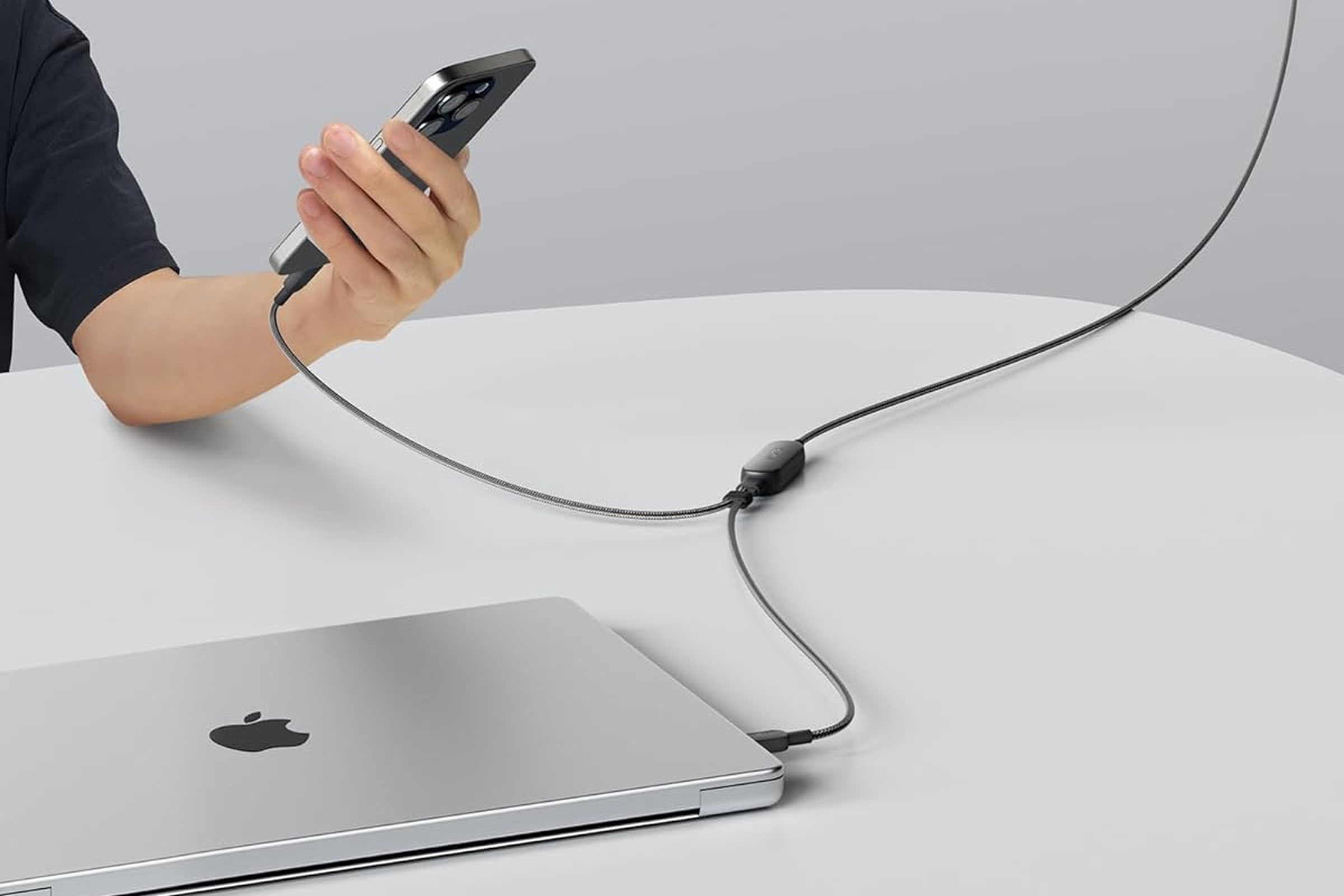 Anker’s new dual-headed USB-C cable charges two devices at once