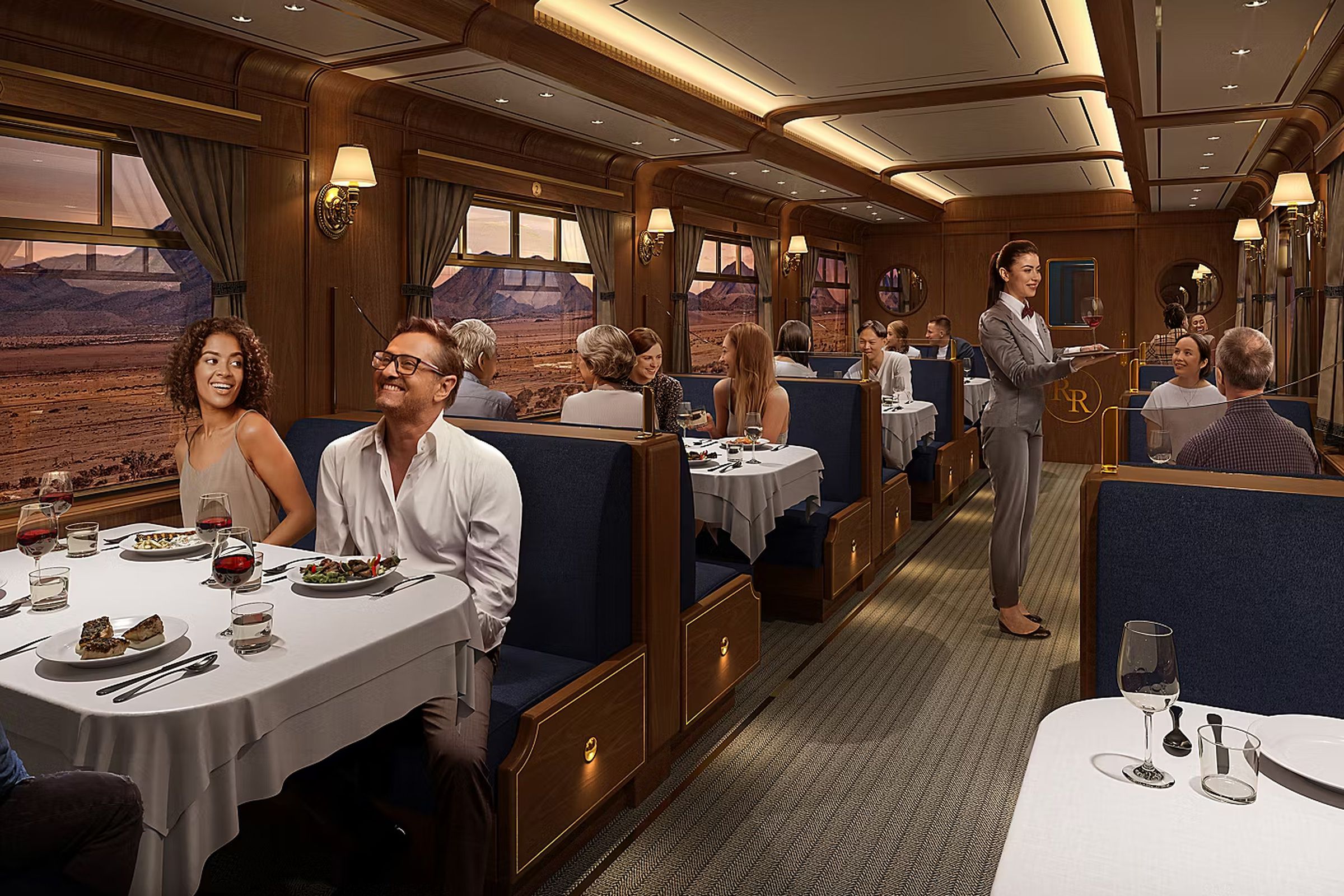 You can escape this Royal Caribbean cruise aboard a virtual train ride