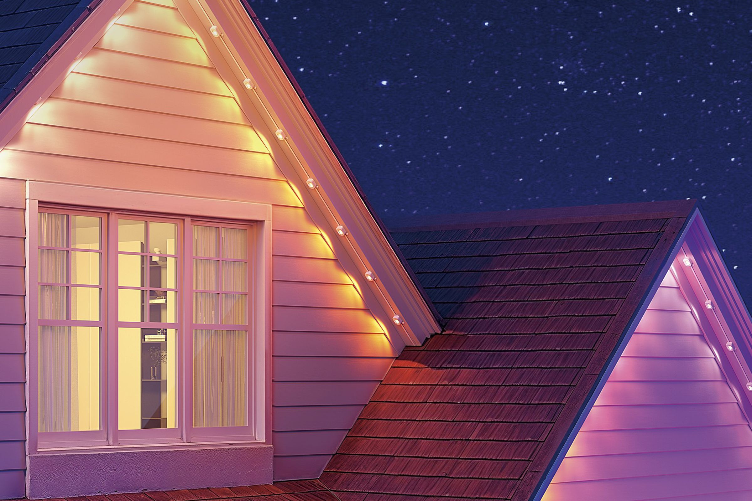 These new smart lights change color based on who is at your front door