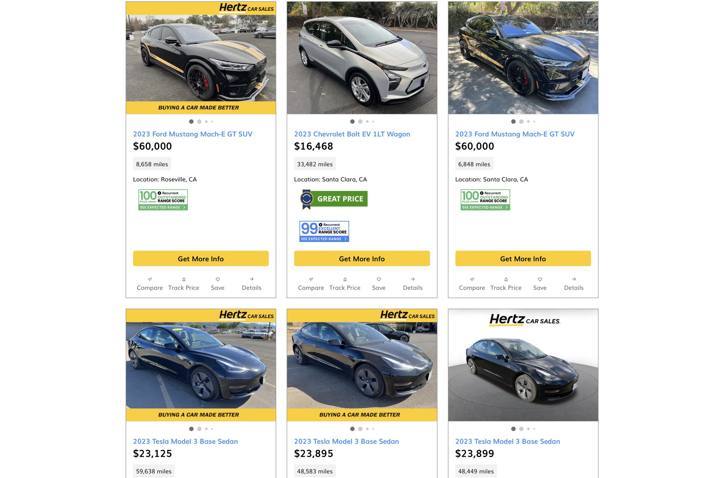 Hertz is asking EV renters if they want to keep it, permanently